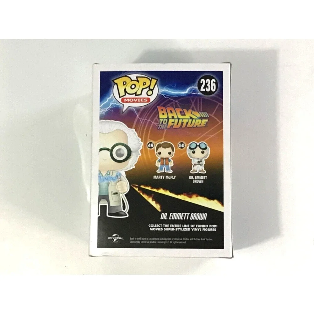 Funko Pop Brand New Collectable Dr. Emmett‎ Brown 236 Back To The Future